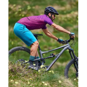 New Atlanta Radtrikot kurzarm lila/violett