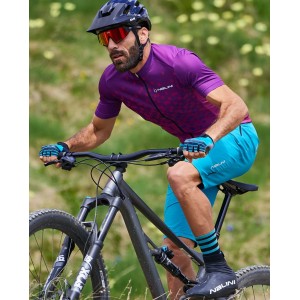 New Atlanta Radtrikot kurzarm lila/violett