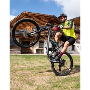 New Hill MTB Trikot kurzarm gelbgrün