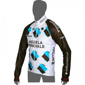AG2R LA MONDIALE 2015 Fahrrad Winterjacke-Radsport-Profi-Team