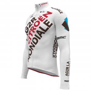 AG2R Citroen 2022 Radtrikot langarm-Radsport-Profi-Team AG2R Citroen 2022 Radtrikot langarm-Radsport-Profi-Team