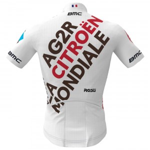 AG2R Citroen 2022 Radtrikot kurzarm (langer Reißverschluss)-Radsport-Profi-Team