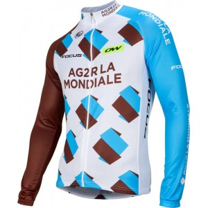AG2R LA MONDIALE 2016 Langarmtrikot Radsport-Profi-Team AG2R LA MONDIALE 2016 Langarmtrikot Radsport-Profi-Team