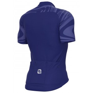 ALE ARTIKA Radtrikot kurzarm blau