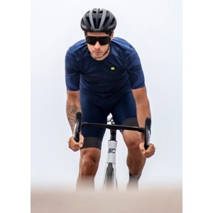 ALE ARTIKA Radtrikot kurzarm blau