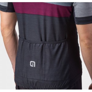 ALE CHAOS Gravel Radtrikot kurzarm schwarz/grau ALE CHAOS Gravel Radtrikot kurzarm schwarz/grau