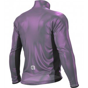 ALE CLEVER-Fahrrad Windjacke lila-metallic