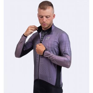 ALE CLEVER-Fahrrad Windjacke lila-metallic