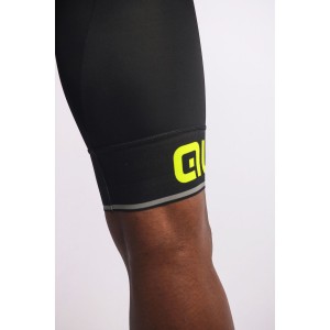 ALE CORSA Trägerhose kurz schwarz/neongelb