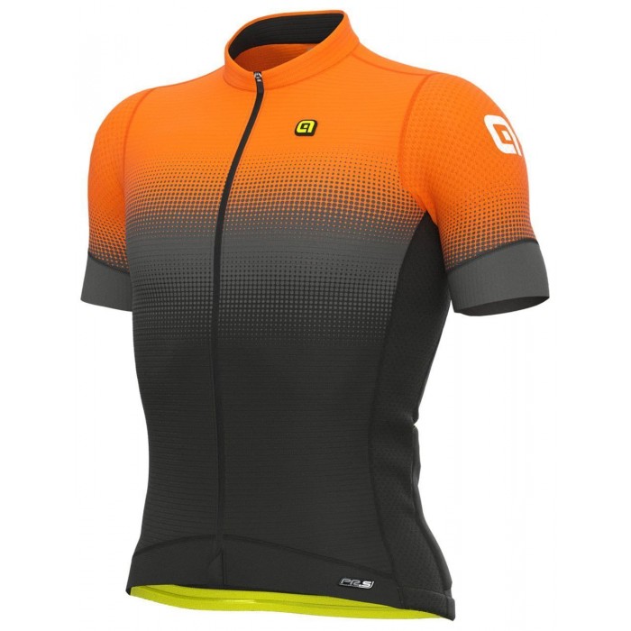 ALE GRADIENT Radtrikot kurzarm schwarz/neonorange ALE GRADIENT Radtrikot kurzarm schwarz/neonorange