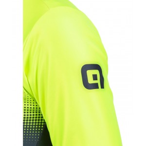 ALE GRADIENT Fahrradjacke neongelb/schwarz
