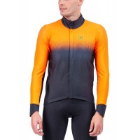 ALE GRADIENT Fahrradjacke orange/schwarz