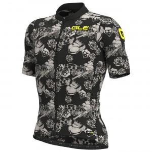 ALE LAS VEGAS Radtrikot kurzarm schwarz