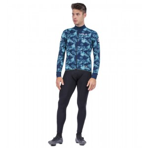 ALE LAS VEGAS Radtrikot langarm blau