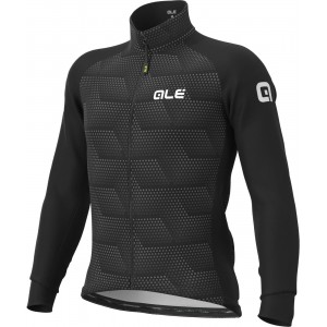 ALE SHARP Winter Fahrradjacke schwarz/grau