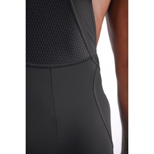 ALE STRADA Trägerhose kurz schwarz/gelb