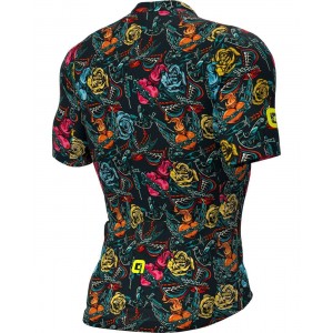 ALE TATTOO Radtrikot kurzarm grau