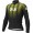 Übergröße ALE THORN Radtrikot langarm schwarz/neongelb