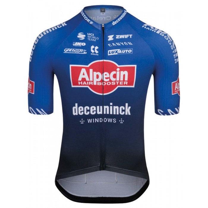 ALPECIN-DECEUNINCK 2023 Radtrikot kurzarm-Radsport-Profi-Team ALPECIN-DECEUNINCK 2023 Radtrikot kurzarm-Radsport-Profi-Team