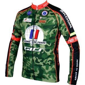 ARMEE DE TERRE 2018 Radtrikot langarm-Radsport-Profi-Team