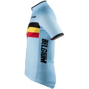 BELGIEN 2022 Radtrikot kurzarm (langer RV)-Radsport-National-Team BELGIEN 2022 Radtrikot kurzarm (langer RV)-Radsport-National-Team