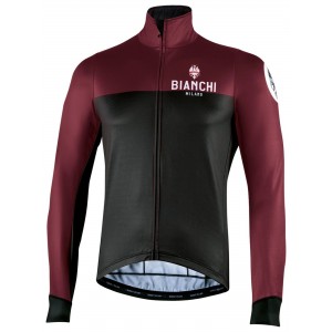 DELEBIO Fahrrad Winterjacke schwarz/weinrot DELEBIO Fahrrad Winterjacke schwarz/weinrot