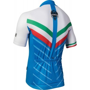 TIERA Radtrikot kurzarm blau