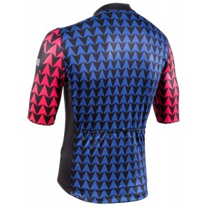 MASSARI Radtrikot kurzarm blau