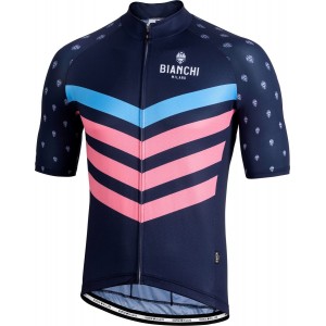 NICANDRO Radtrikot kurzarm blau