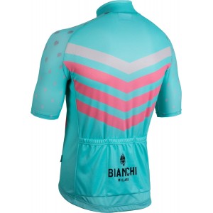 NICANDRO Radtrikot kurzarm celeste