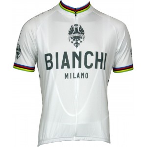 PRIDE Radtrikot kurzarm weiß