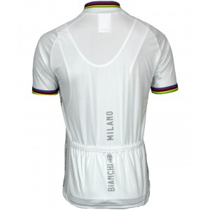 PRIDE Radtrikot kurzarm weiß