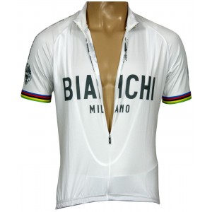 PRIDE Radtrikot kurzarm weiß