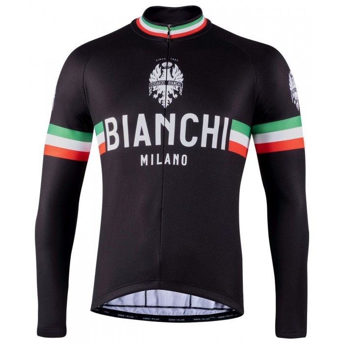 STORIA Radtrikot langarm schwarz STORIA Radtrikot langarm schwarz