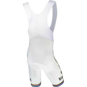 Radsport-Trägerhose VICTORY-Campione del Mondo weiß Radsport-Trägerhose VICTORY-Campione del Mondo weiß