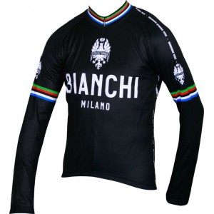 LEGGENDA Langarmtrikot-Campione del Mondo schwarz