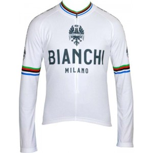 LEGGENDA Langarmtrikot-Campione del Mondo weiß