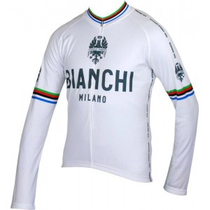 LEGGENDA Langarmtrikot-Campione del Mondo weiß