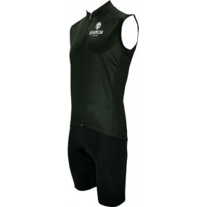 MORENO Radtrikot ärmellos schwarz