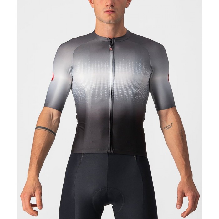 AERO Race 6.0 Radtrikot kurzarm schwarz (light black)