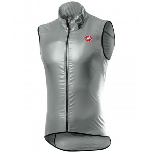 ARIA VEST-Fahrradweste silber-grau