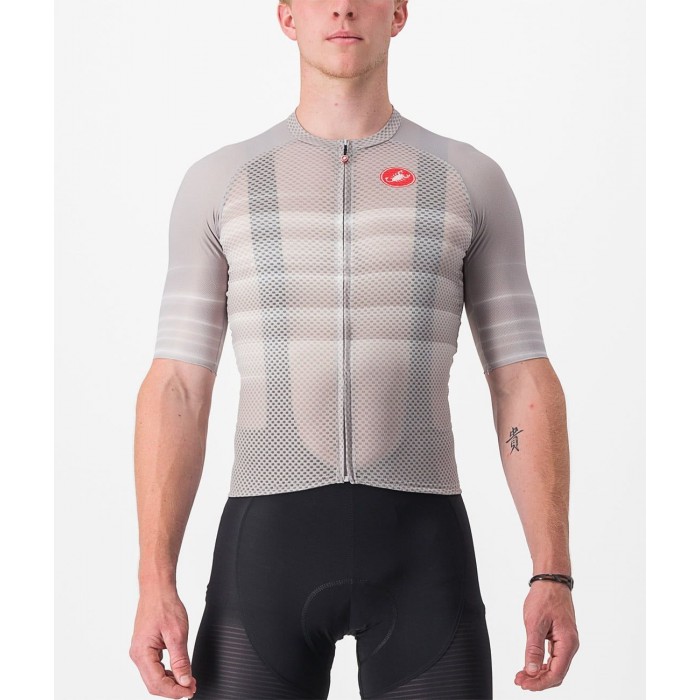 CLIMBER'S 3.0 SL2 Radtrikot kurzarm silber grau
