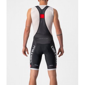SCORPIONE 3+COMPETIZIONE KIT Radsport-Set (Kurzarmtrikot+Trägerhose) schwarz/grau