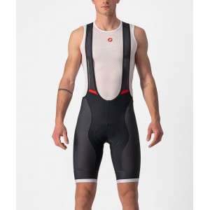 COMPETIZIONE KIT Trägerhose kurz schwarz/silber-grau COMPETIZIONE KIT Trägerhose kurz schwarz/silber-grau