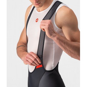 COMPETIZIONE KIT Trägerhose kurz schwarz/silber-grau COMPETIZIONE KIT Trägerhose kurz schwarz/silber-grau
