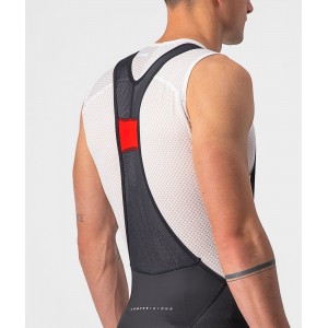 COMPETIZIONE KIT Trägerhose kurz schwarz/silber-grau COMPETIZIONE KIT Trägerhose kurz schwarz/silber-grau