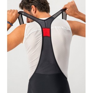 COMPETIZIONE Trägerhose kurz schwarz