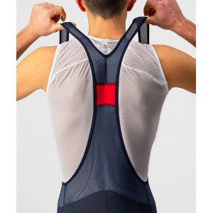 ENTRATA Trägerhose kurz blau