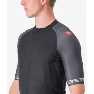 ENTRATA VI Radtrikot kurzarm schwarz