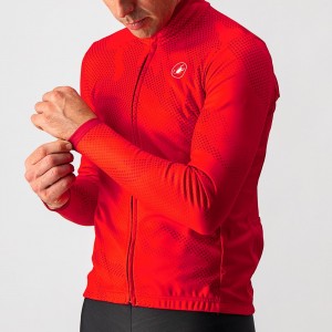 PERICOLO Radtrikot langarm rot PERICOLO Radtrikot langarm rot